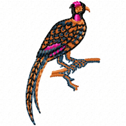 Various Birds Embroidery Design 4
